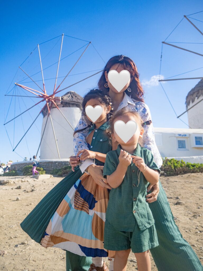 カトミリ風車　ミコノス