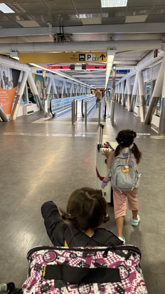 ホテルを目指して移動