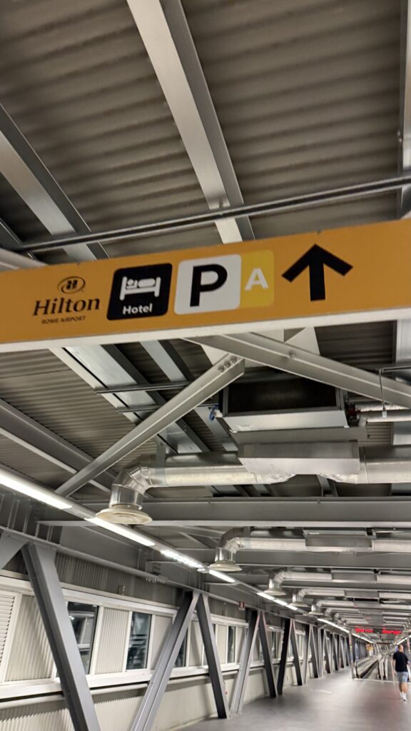 ホテルを目指して移動