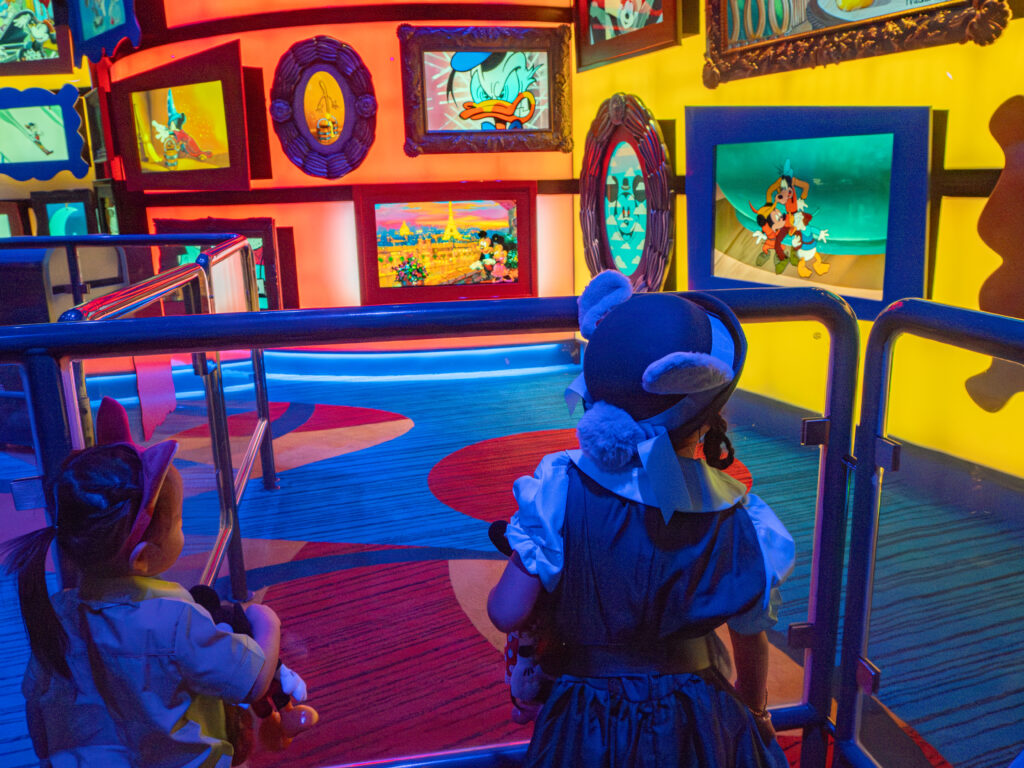 ミッキーとグリーティング