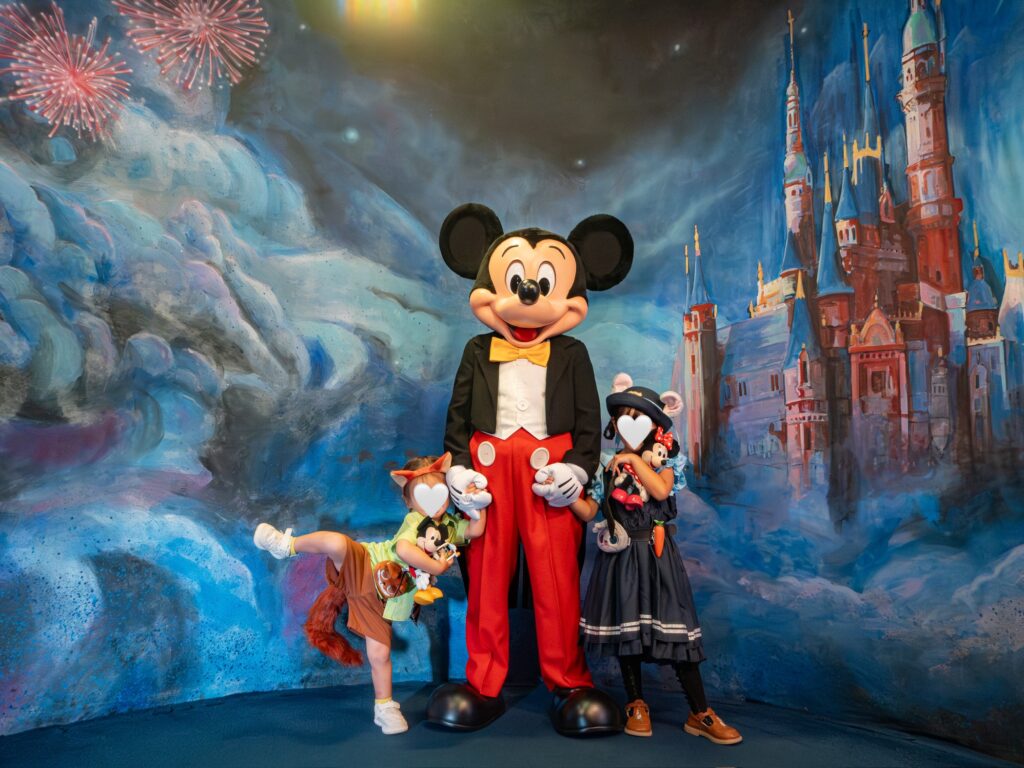 ミッキーとグリーティング