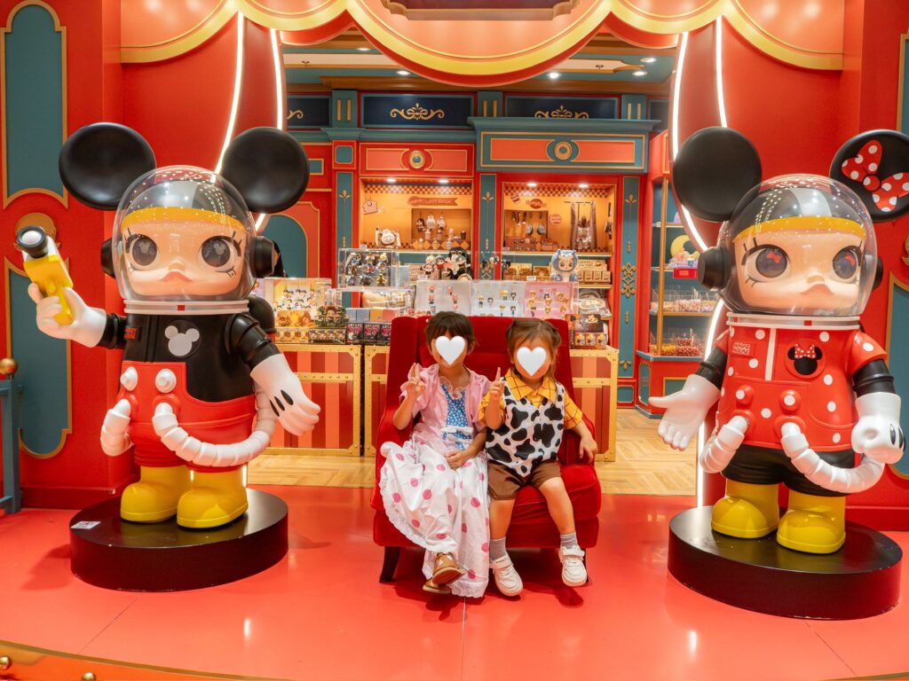 ディズニータウンのフォトスポット