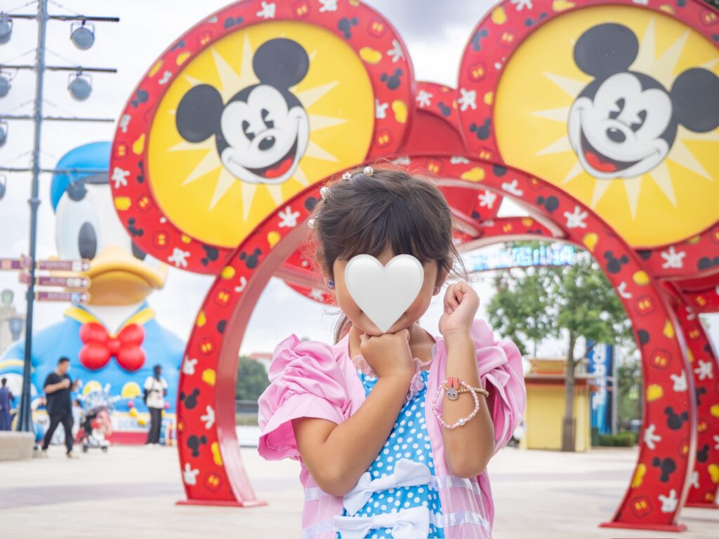 ディズニータウンのフォトスポット