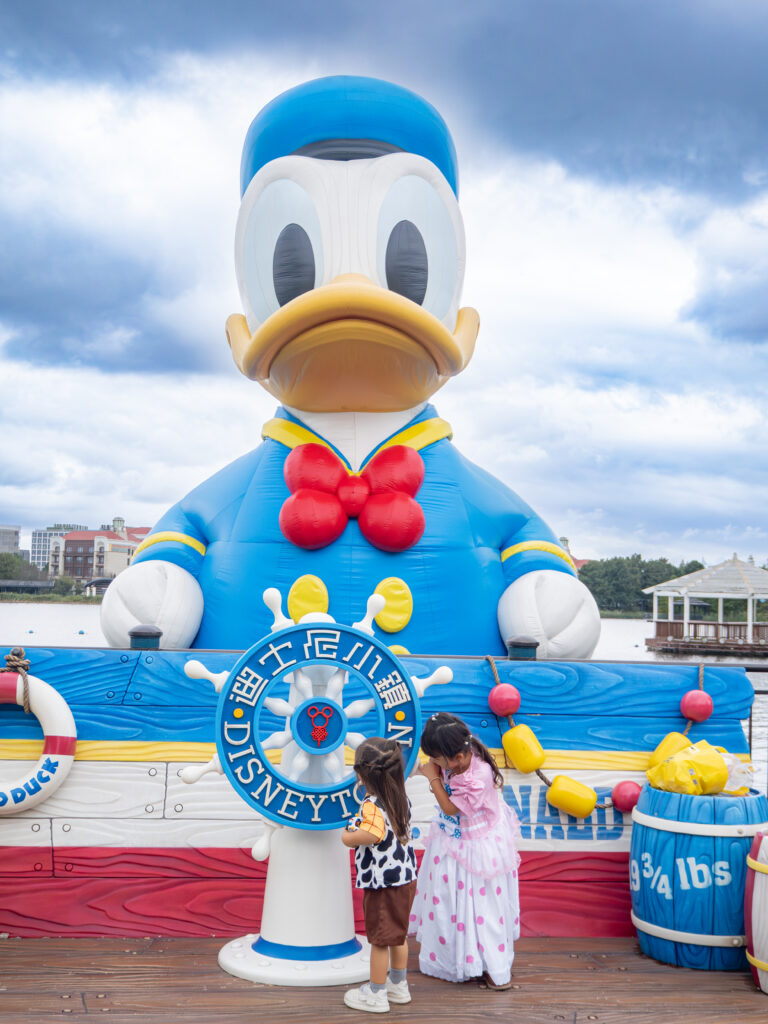 ディズニータウンのフォトスポット