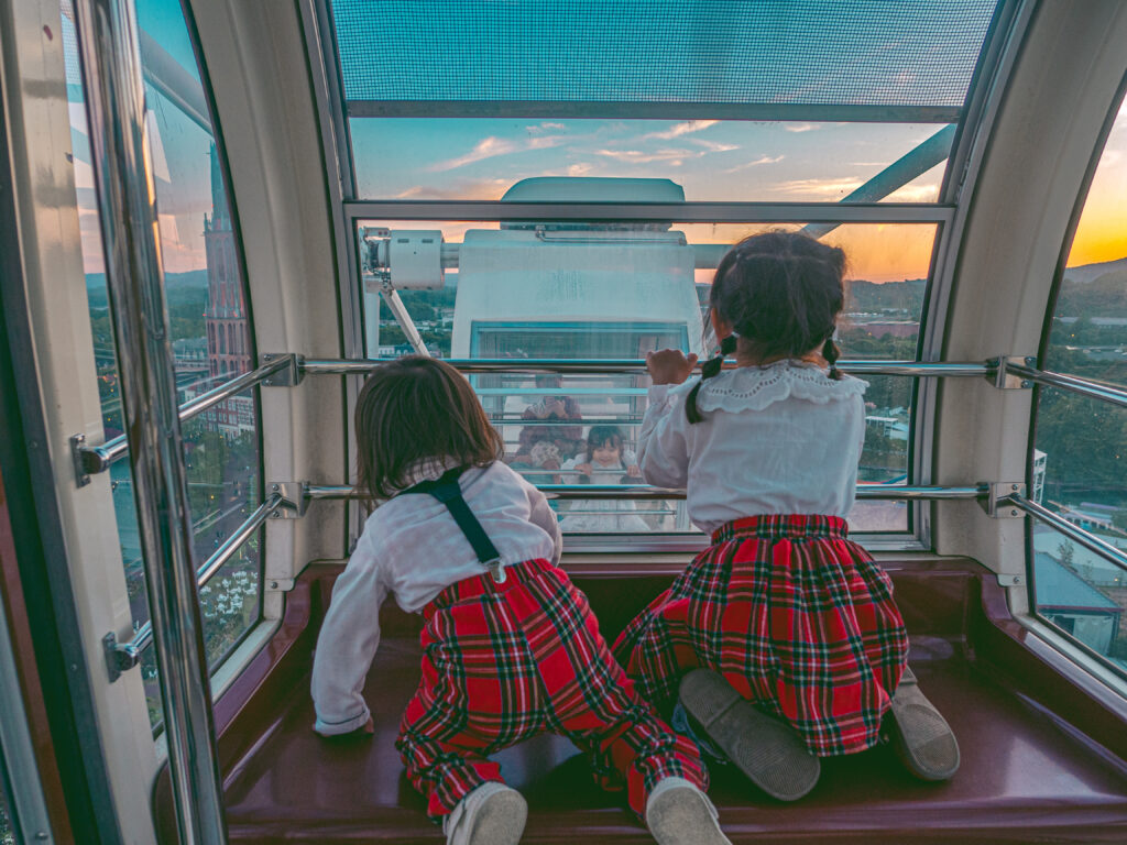 観覧車の中の様子