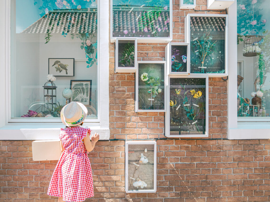 フラワーファンタジアの前