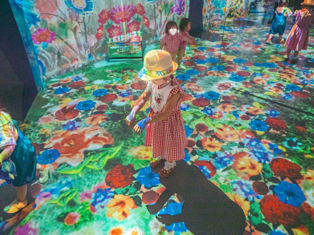 フラワーファンタジアの中の様子