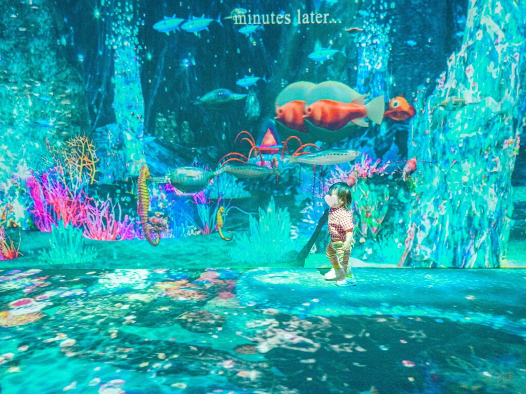 海のファンタジアの中の様子